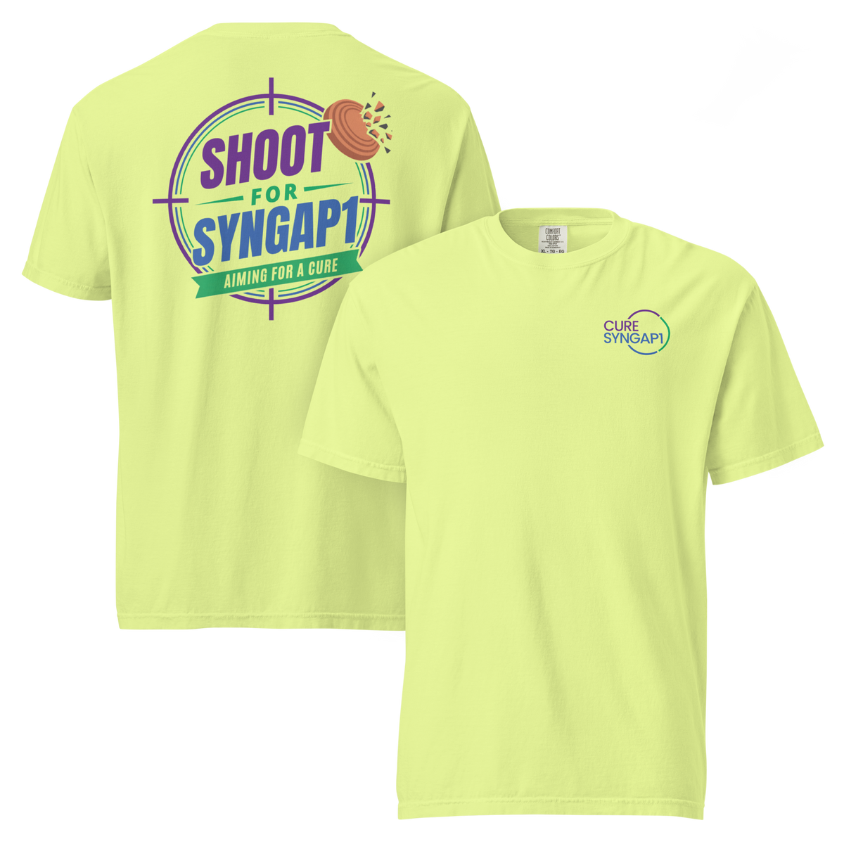 Shoot for SYNGAP1 Fundraiser Tee