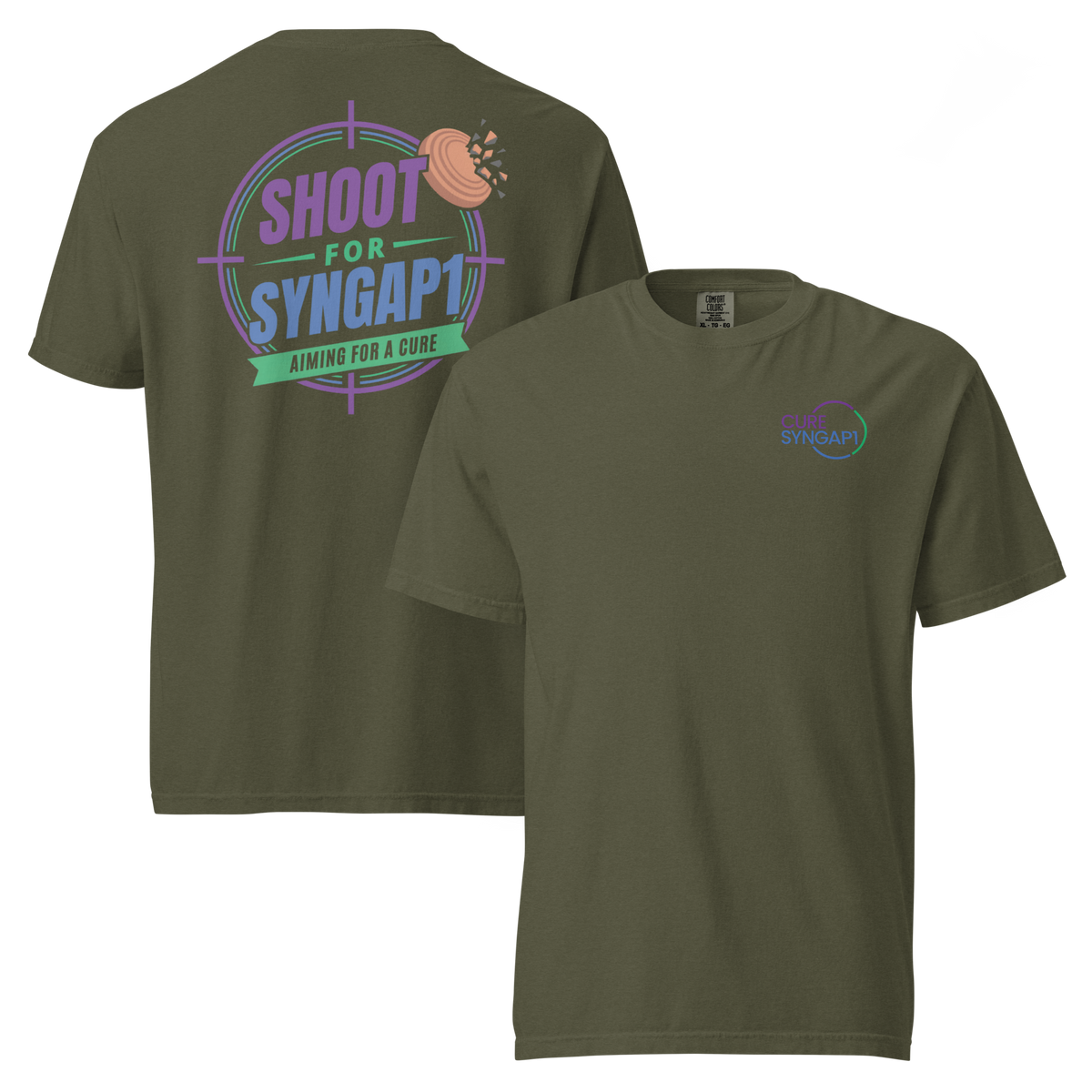 Shoot for SYNGAP1 Fundraiser Tee