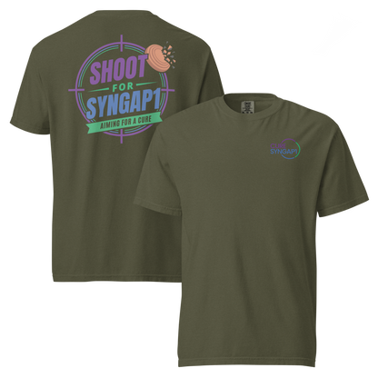 Shoot for SYNGAP1 Fundraiser Tee
