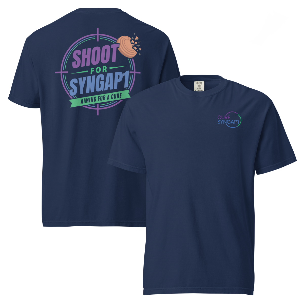 Shoot for SYNGAP1 Fundraiser Tee