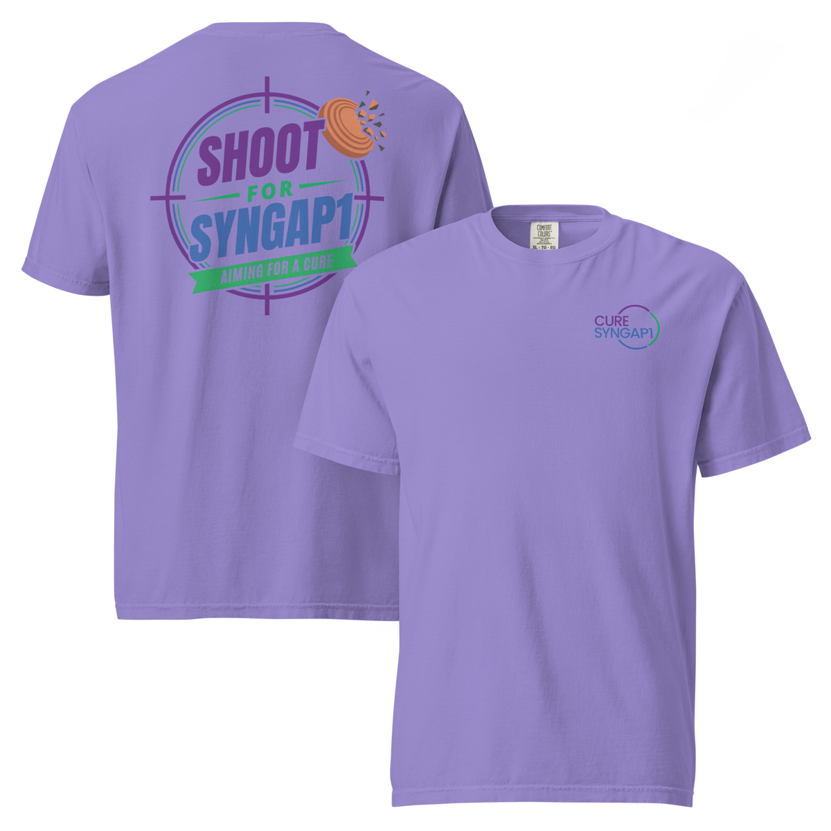 Shoot for SYNGAP1 Fundraiser Tee