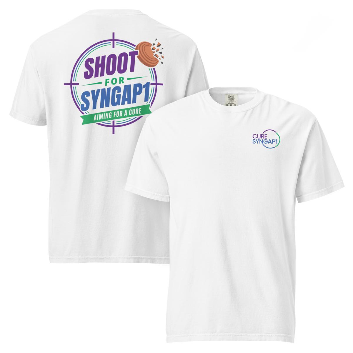 Shoot for SYNGAP1 Fundraiser Tee